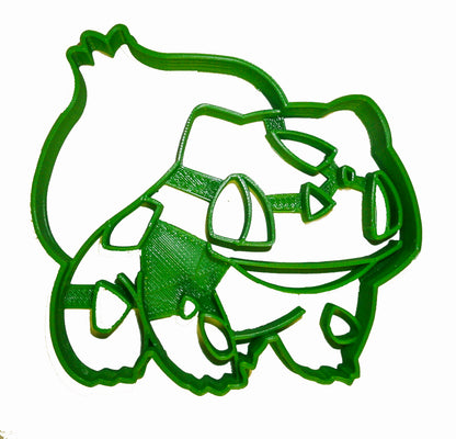 Bulbasaur Grass Poison Type Pokemon Green Seed Cookie Cutter Made In USA PR867