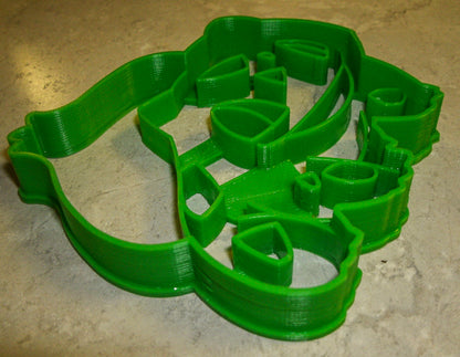 Bulbasaur Grass Poison Type Pokemon Green Seed Cookie Cutter Made In USA PR867