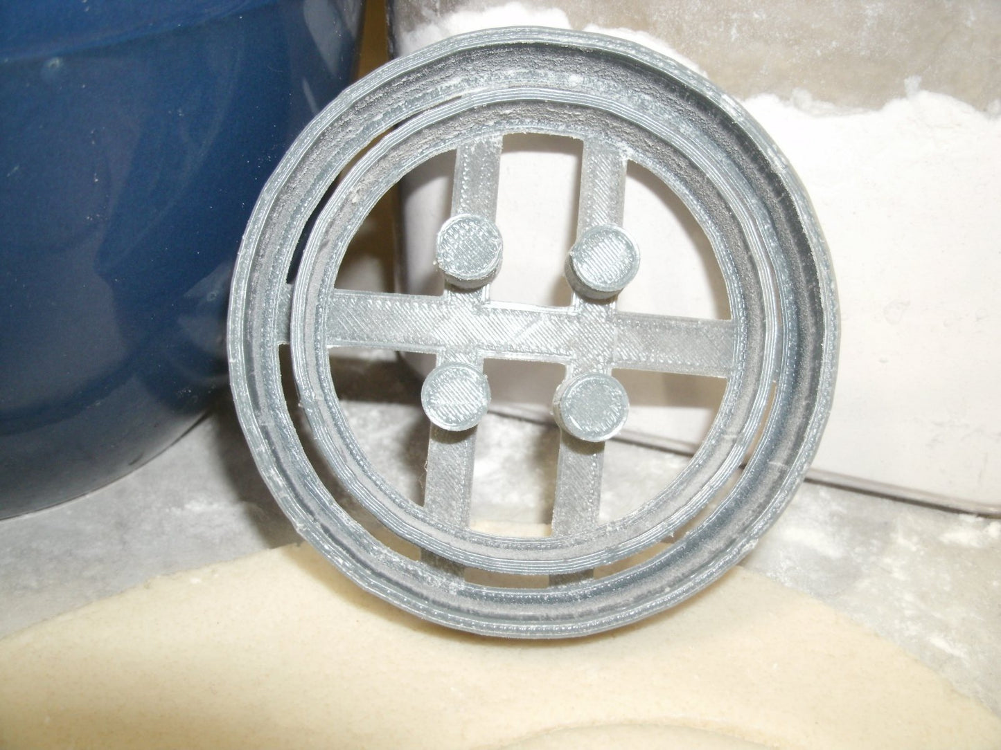 Button Fastener Clothing Sewing Cookie Cutter Made In USA PR638