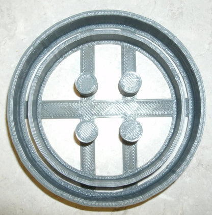 Button Fastener Clothing Sewing Cookie Cutter Made In USA PR638