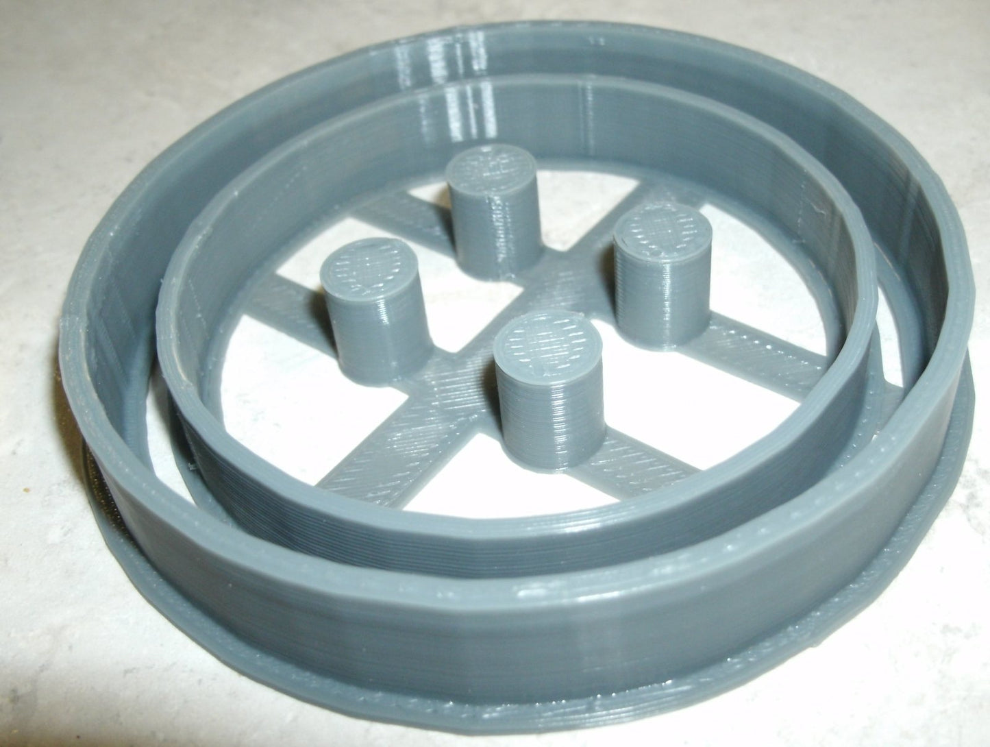 Button Fastener Clothing Sewing Cookie Cutter Made In USA PR638