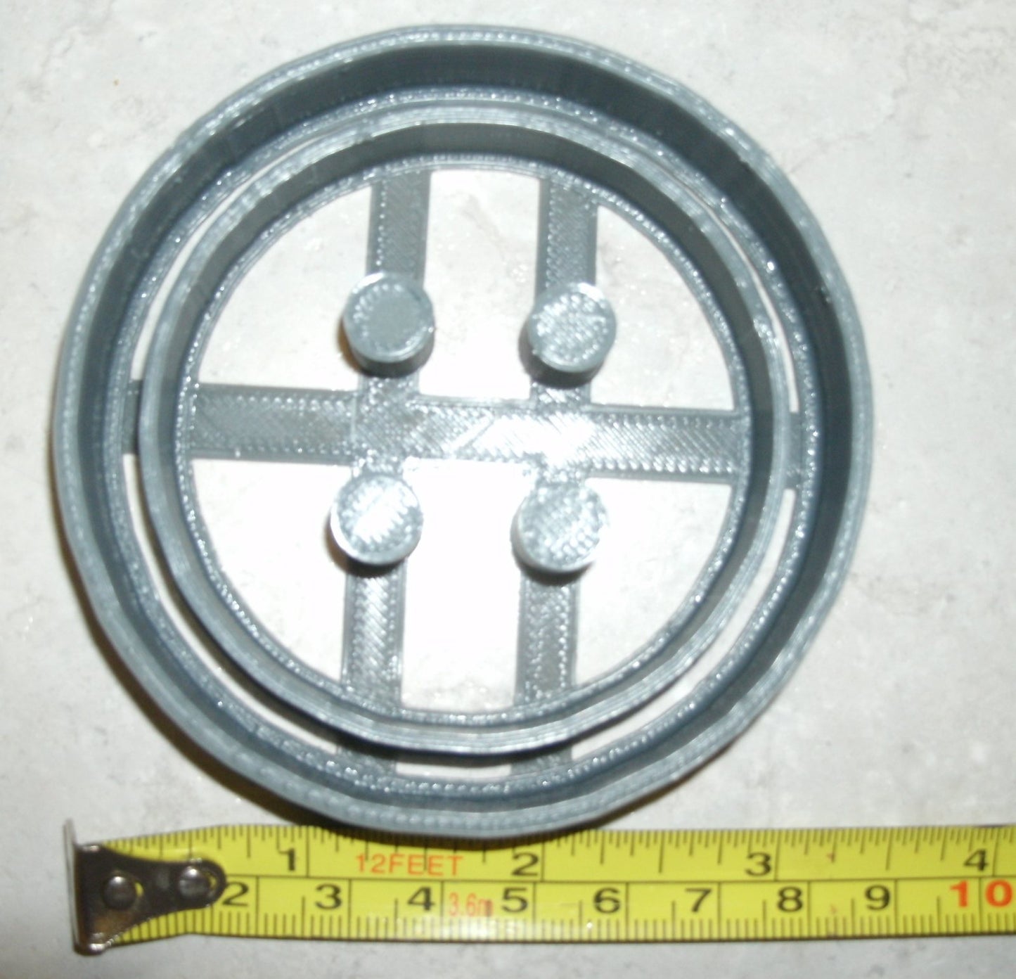 Button Fastener Clothing Sewing Cookie Cutter Made In USA PR638