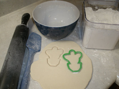 Cactus #3 Desert Plant Outline Cookie Cutter Made In USA PR624