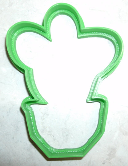 Cactus #3 Desert Plant Outline Cookie Cutter Made In USA PR624