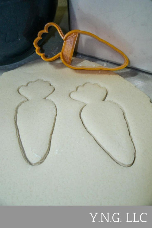 Carrot Root Vegetable Health Food Rabbit Cookie Cutter Made In USA PR823