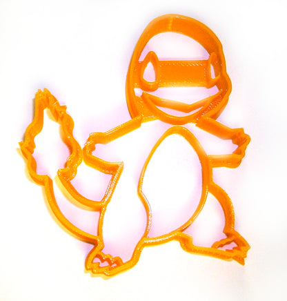Charmander Fire Type Pokemon Orange Lizard Cookie Cutter Made In USA PR868