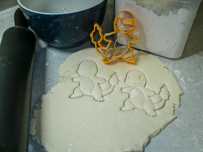 Charmander Fire Type Pokemon Orange Lizard Cookie Cutter Made In USA PR868