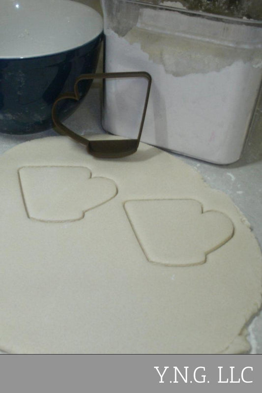 Coffee Mug Cup Espresso Cappuccino Latte Cookie Cutter Made In USA PR844