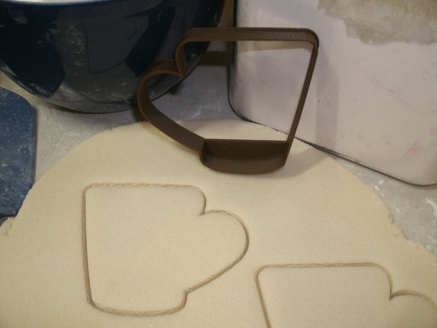 Coffee Mug Cup Espresso Cappuccino Latte Cookie Cutter Made In USA PR844