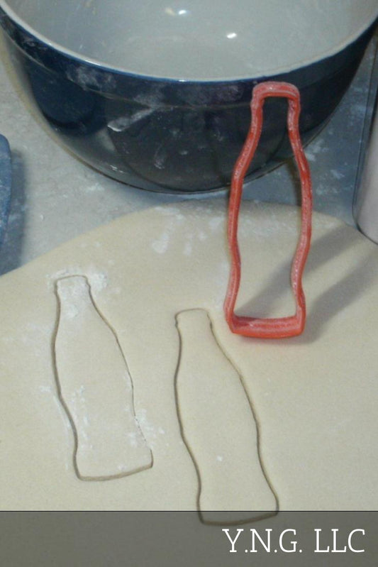 Coke Bottle Pop Soda Vintage Coca-Cola Cookie Cutter Made In USA PR631