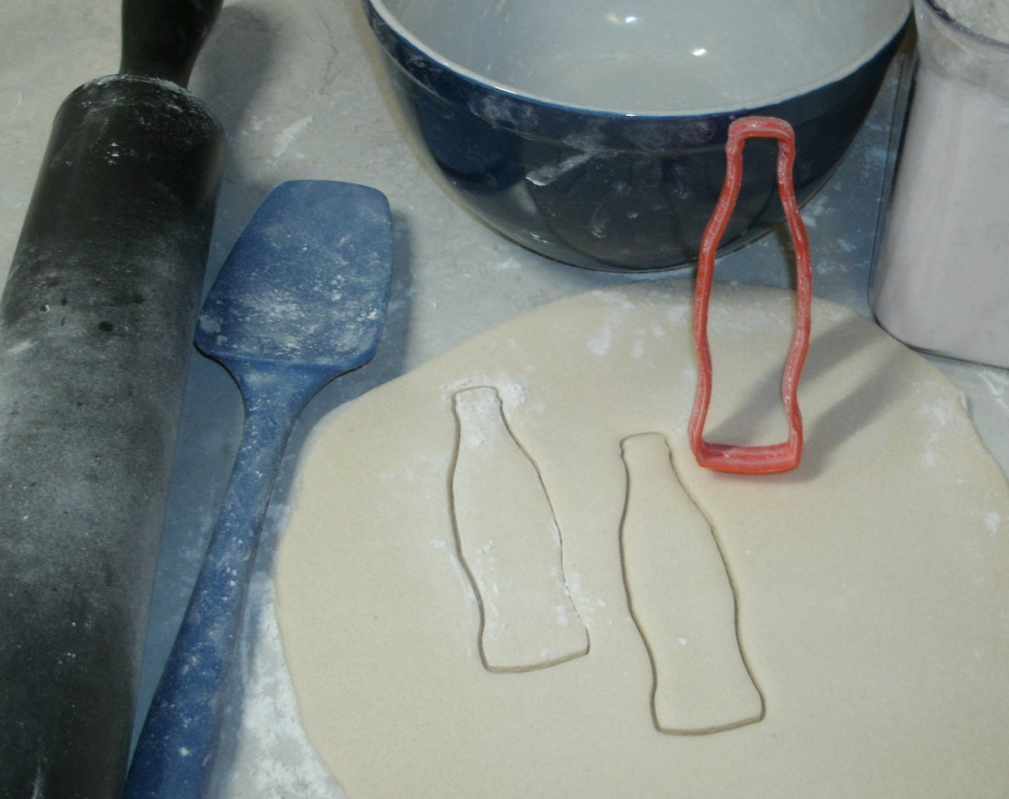 Coke Bottle Pop Soda Vintage Coca-Cola Cookie Cutter Made In USA PR631