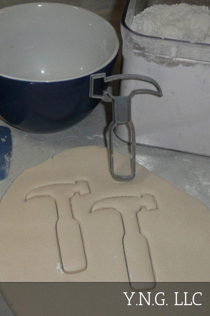 Hammer Tool Construction Fathers Day Cookie Cutter Made In USA PR2705