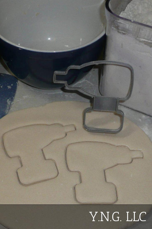 Power Drill Electric Tool Fathers Day Cookie Cutter Made In USA PR2707