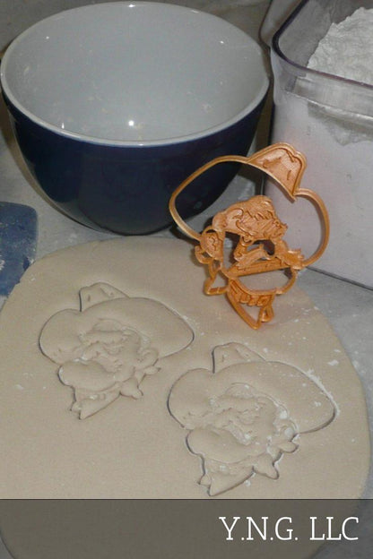 Pistol Pete OSU Oklahoma State University Cookie Cutter Made In USA PR2222