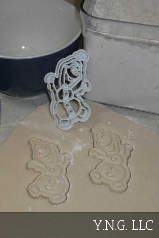 Olaf Snowman Frozen Movie Character Cookie Cutter Made In USA PR2647