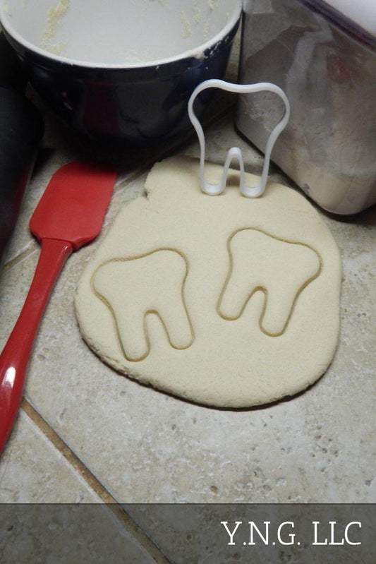 Tooth Outline Dental Dentist Molar Cookie Cutter Made In USA PR2147