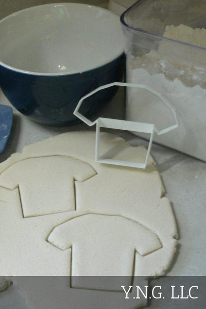 Football Jersey T Shirt Uniform Athletic Sports Cookie Cutter Made In USA PR2553