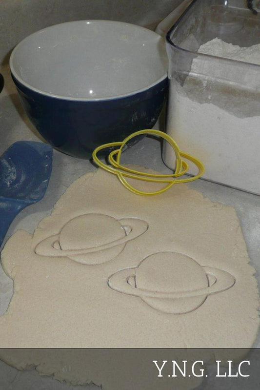 Saturn Sixth 6th Planet With Rings Solar System Cookie Cutter Made In USA PR2205