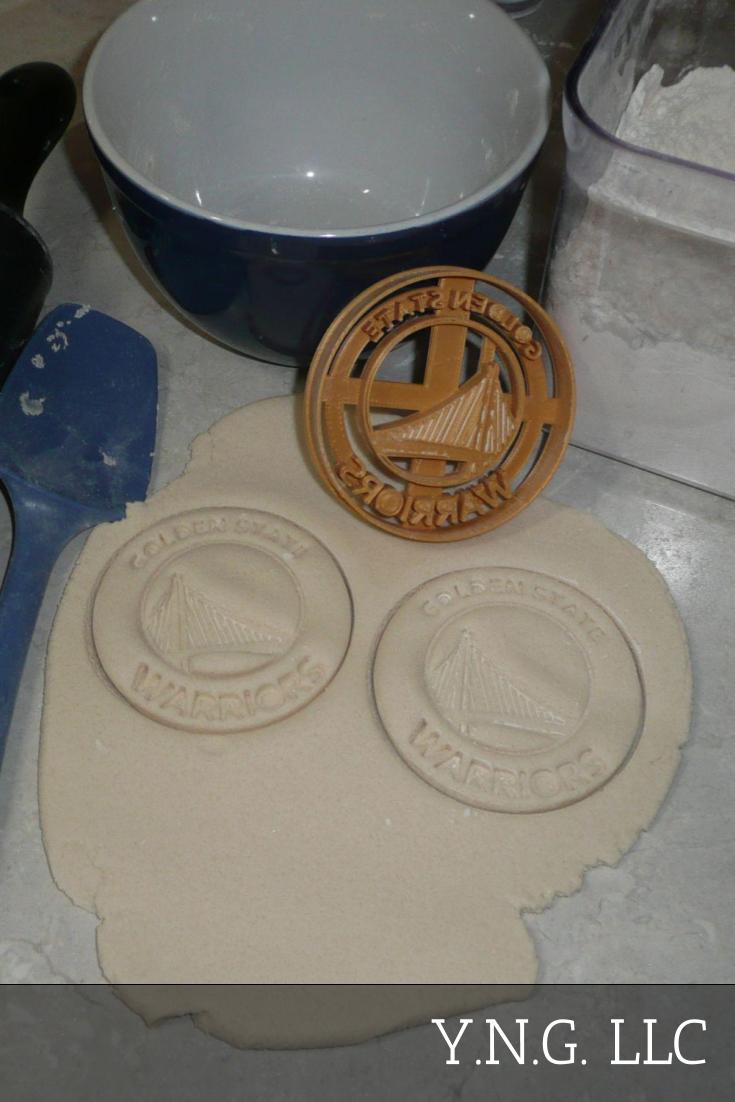 Golden State Warriors Basketball Team Cookie Cutter Made In USA PR2676
