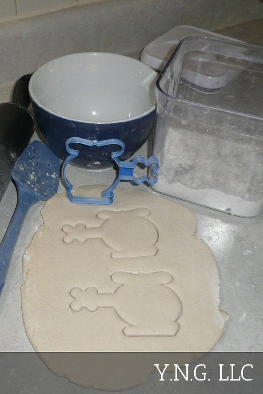 Helicopter Chopper Outline Flying Equipment Cookie Cutter Made In USA PR2189