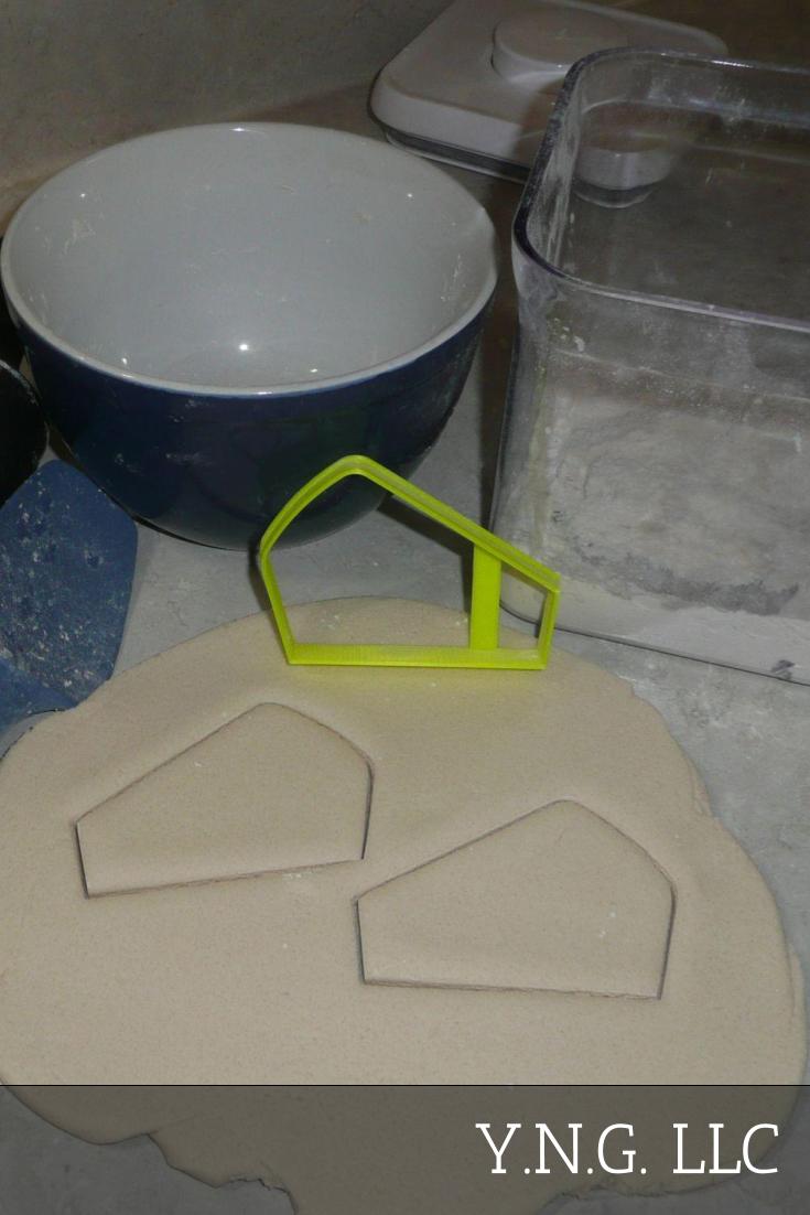 Slice Of Cheese Pie Food Wedge Treat Dessert Cookie Cutter Made In USA PR2949