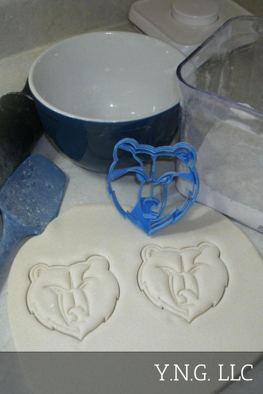 Memphis Grizzlies Basketball Team Cookie Cutter Made In USA PR2768
