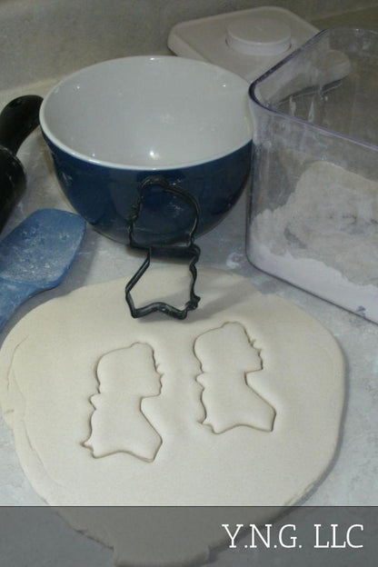 Belle Silhouette Beauty and The Beast Movie Cookie Cutter Made In USA PR2919
