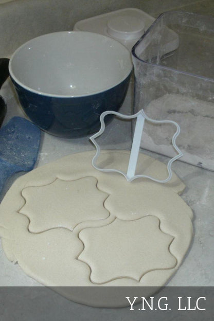 Frame Plaque Fancy Decorative Outline Cookie Cutter Made In USA PR2958