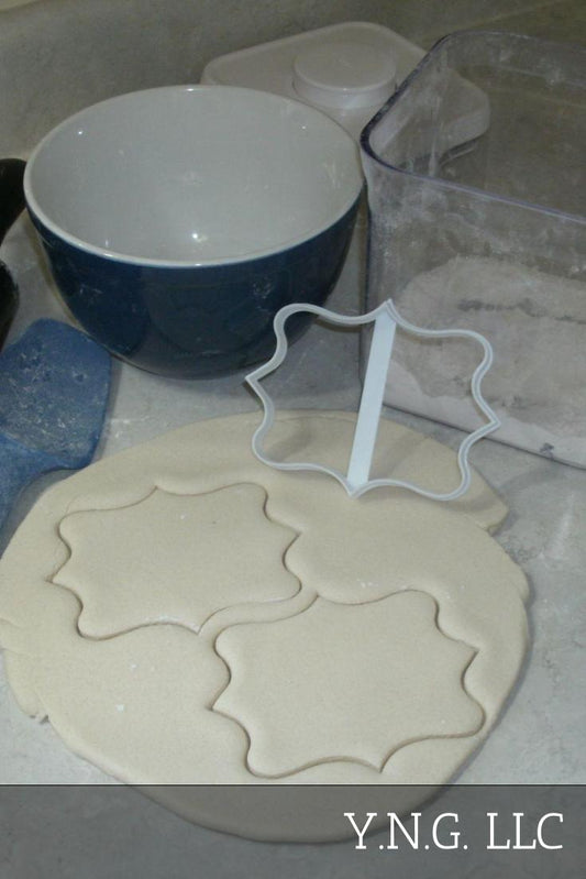 Frame Plaque Fancy Decorative Outline Cookie Cutter Made In USA PR2958