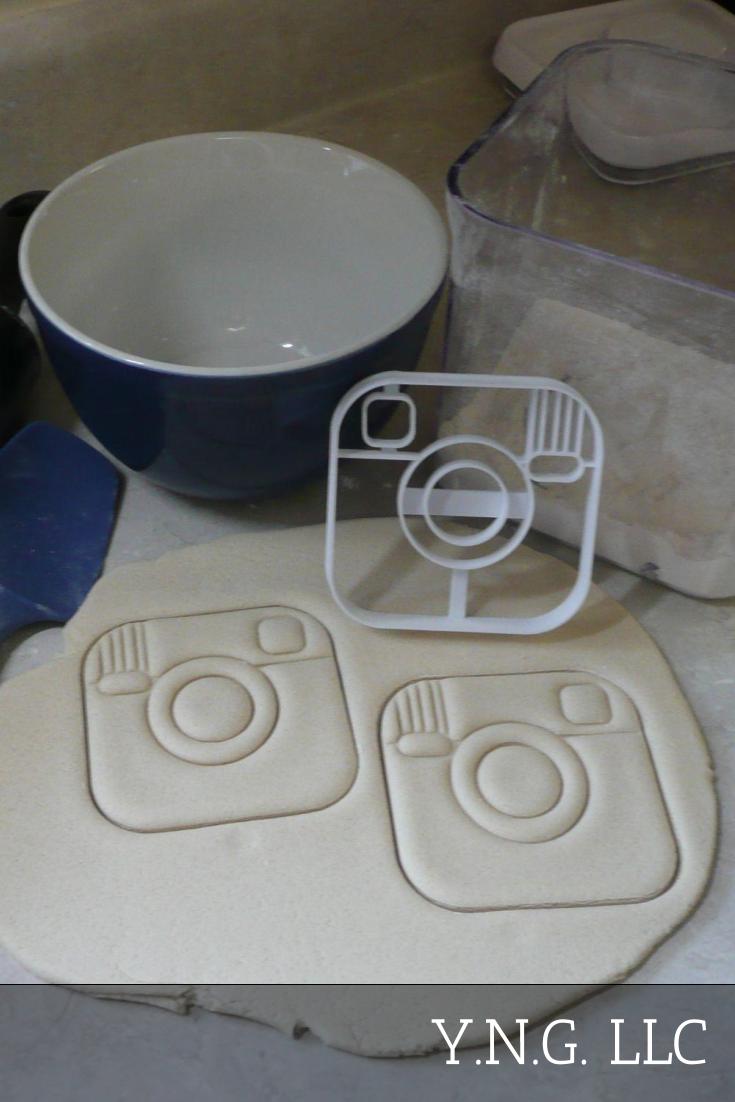Instagram Themed Symbol Social Media Cookie Cutter Made In USA PR2953