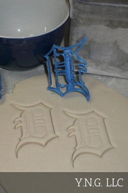 Detroit Tigers D Baseball Logo Sports Cookie Cutter Made In USA PR2570