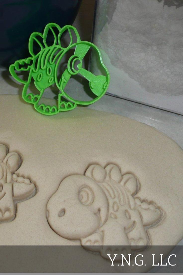 Stegosaurus Dinosaur Stego Dino Cookie Cutter Made In USA PR2335