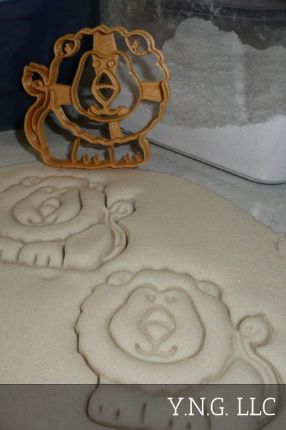 Lion African Safari Wild Zoo Animal Cookie Cutter Made In USA PR2362