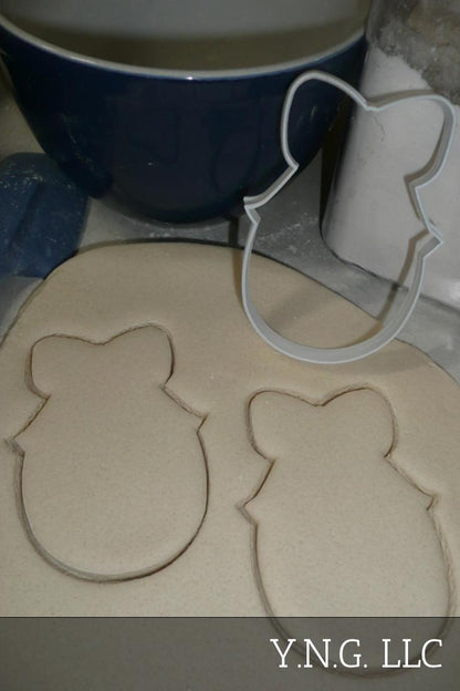 Egg With Bow Ribbon Spring Farm Easter Cookie Cutter Made In USA PR2986