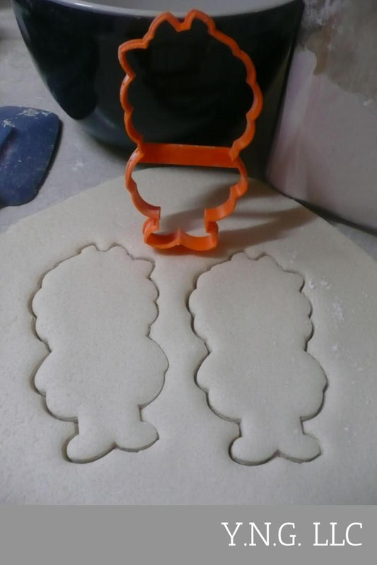 Girl In Pumpkin Dress Costume Halloween Cookie Cutter Made In USA PR3096