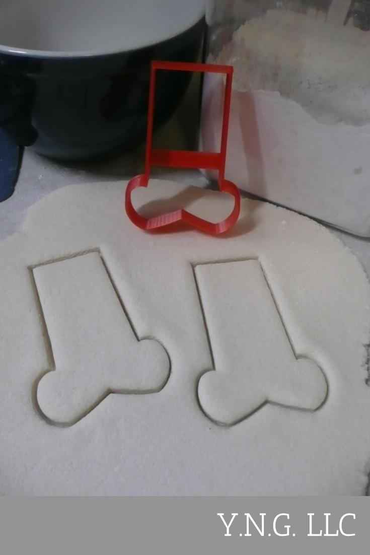 Elf Pants Stockings Santa Helper Christmas Cookie Cutter Made In USA PR3034