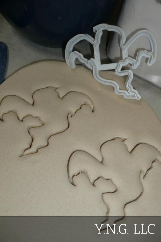Flying Ghost Outline Spooky Haunted Halloween Cookie Cutter Made In USA PR2940