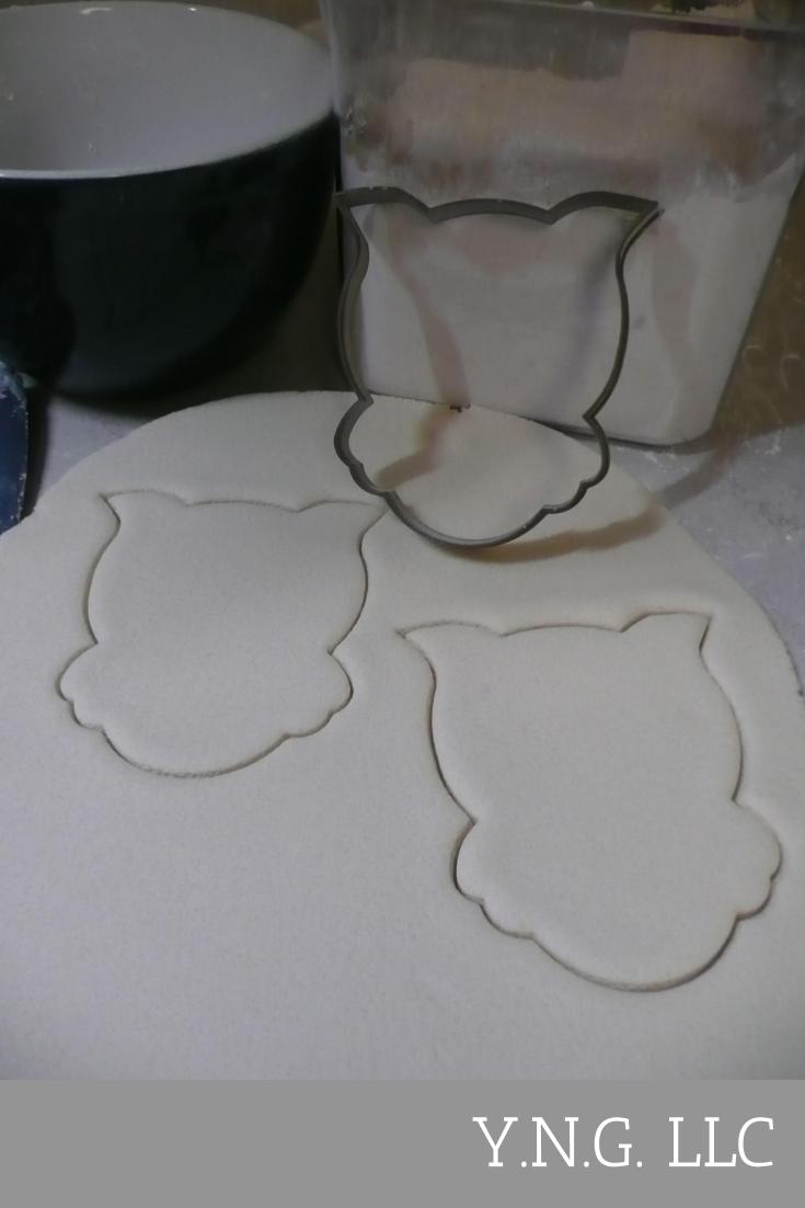 Owl Nocturnal Bird Of Prey Symbol Wisdom Animal Cookie Cutter Made In USA PR2983