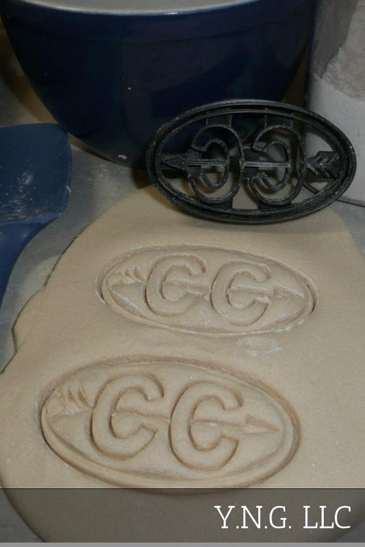 Cross Country CC Arrow Running Sport Cookie Cutter Made In USA PR2493