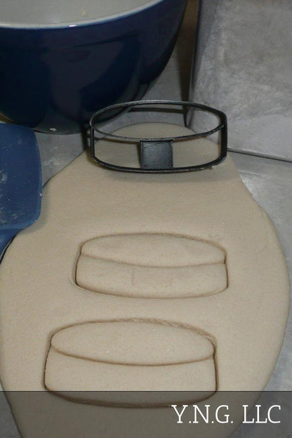 Hockey Puck Rubber Disk Ice Sport Equipment Cookie Cutter Made In USA PR2485