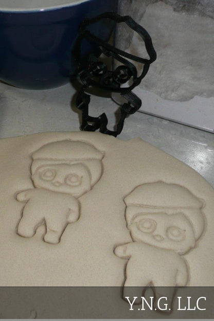 Beatnik Babe Black Beret Surprise Doll Cookie Cutter Made In USA PR2511