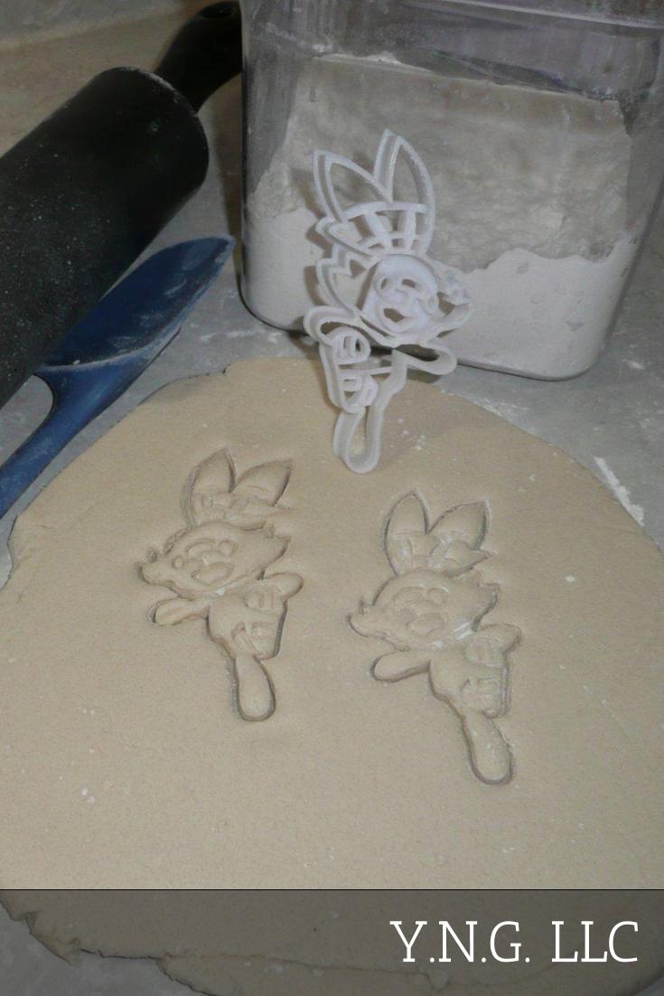 Scorbunny Fire Starter Pokemon Character Cookie Cutter Made In USA PR2561