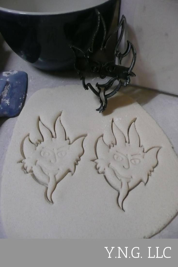 Krampus Horned Christmas Character Punisher Cookie Cutter Made In USA PR2230