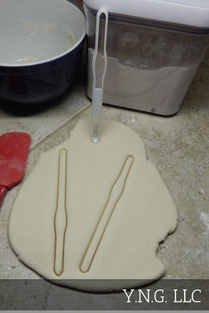 Crochet Hook Knitting Needle Craft Cookie Cutter Made In USA PR2084