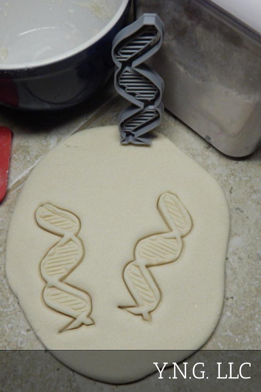 DNA Hereditary Material Genes Double Helix Cookie Cutter Made In USA PR2146