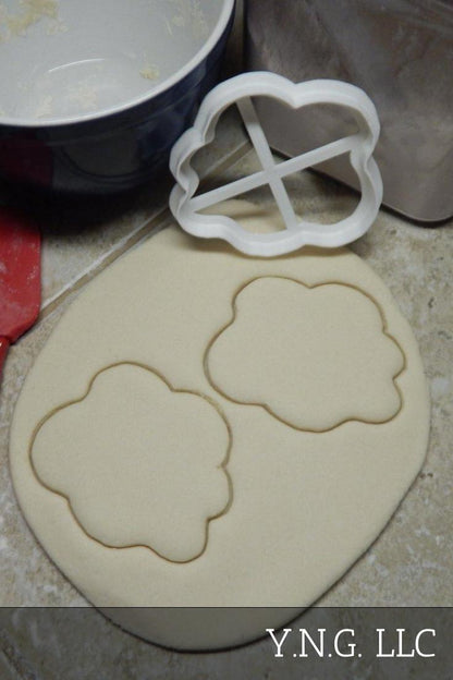 Eggs Egg Scrambled Breakfast Food Cloud Shape Cookie Cutter Made In USA PR2176