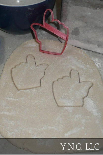 Guns Up Hand Slogan Texas Tech University Cookie Cutter Made In USA PR2655