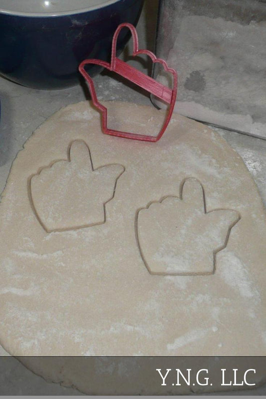 Guns Up Hand Slogan Texas Tech University Cookie Cutter Made In USA PR2655