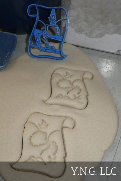 Treasure Map Buried Lost Hunt Pirate Cookie Cutter Made In USA PR2379