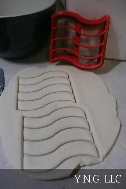 Bacon Strips Fried Pork Breakfast Sandwich Food Cookie Cutter Made In USA PR2175
